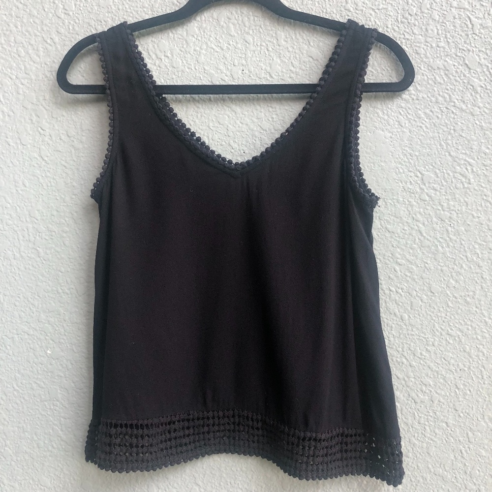 FINAL SALE - Ella Moss Luann Tank - Black - XS